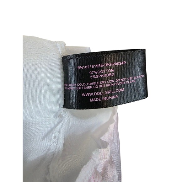 Dolls Kill Trickz N Treatz Costume Womans 3X White Heart Healer Nurse Read - Picture 10 of 10